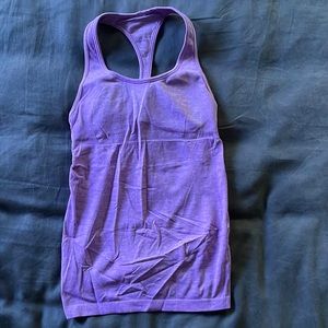 Lululemon Purple Racerback Tank Top